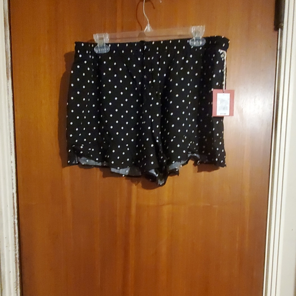 Polka dot shorts